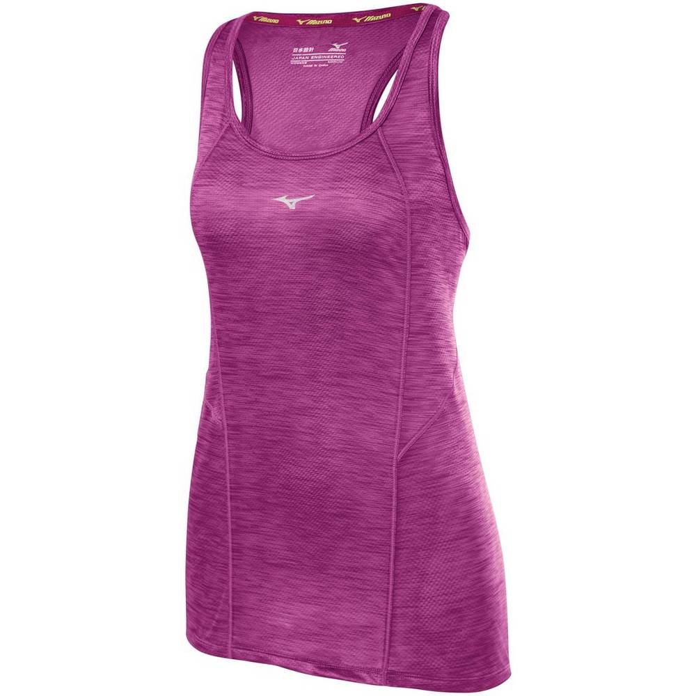 Camiseta De Tirantes Mizuno Alpha Vent Mujer Moradas Outlet YDMS-23178